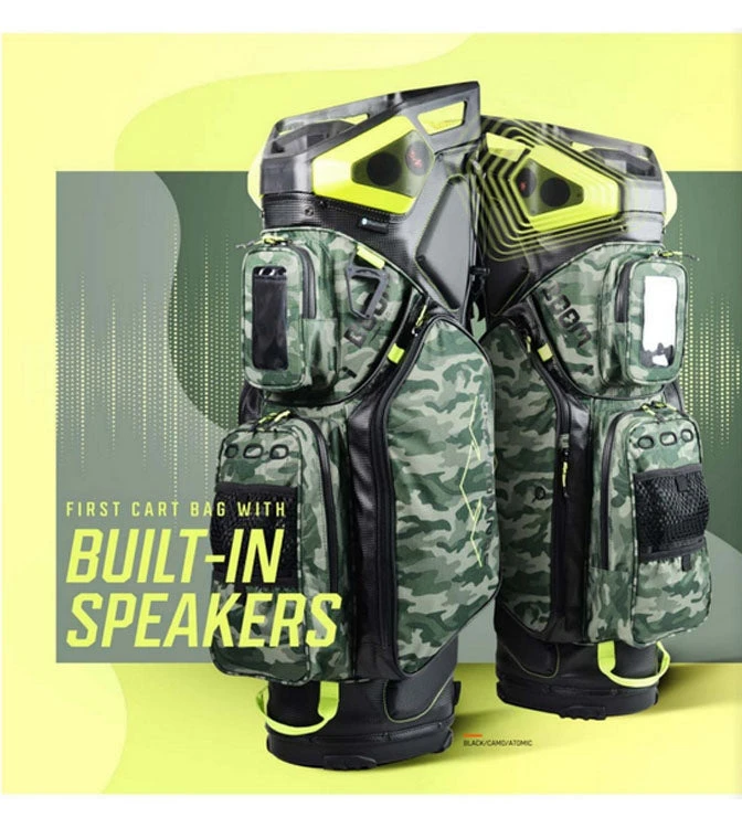 Sun Mountain 2022 Boom Bag Golf Cart Bag With Speakers - Image 2