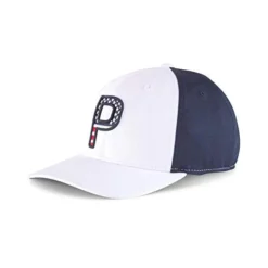 Puma Juniors Pars And Stripes Snapback Golf Cap