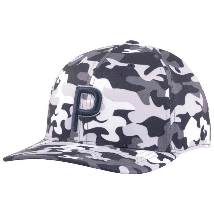 Puma Men's Camo Pattern Snapback Cap - Image 4