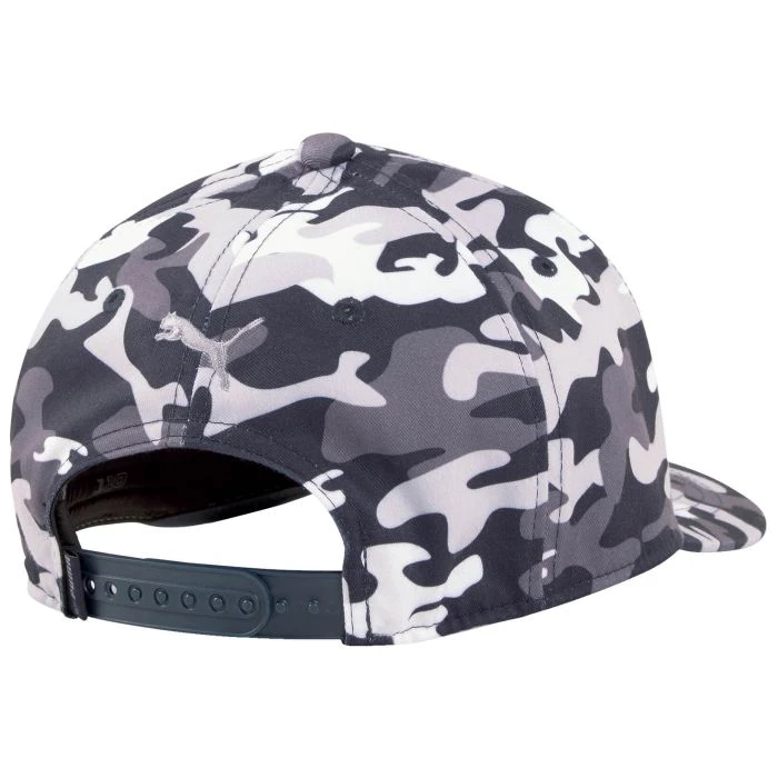 Puma Men's Camo Pattern Snapback Cap - Image 5