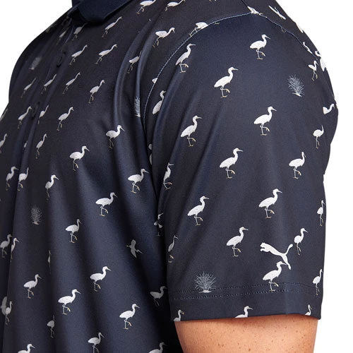Puma Men's Mattr Egrets Golf Polo - Image 7