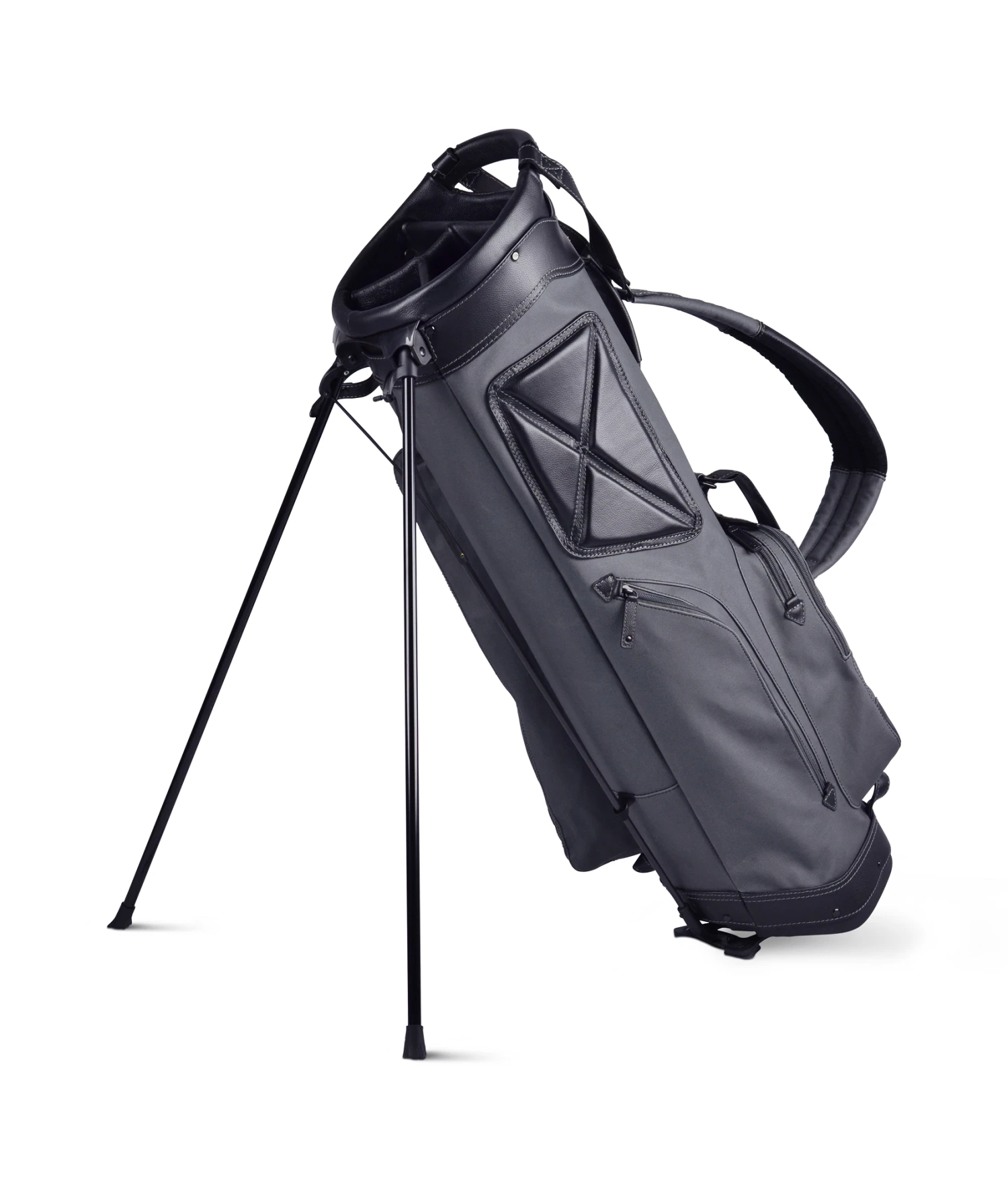 Sun Mountain Golf Canvas & Leather Carry Stand Bag - Image 6