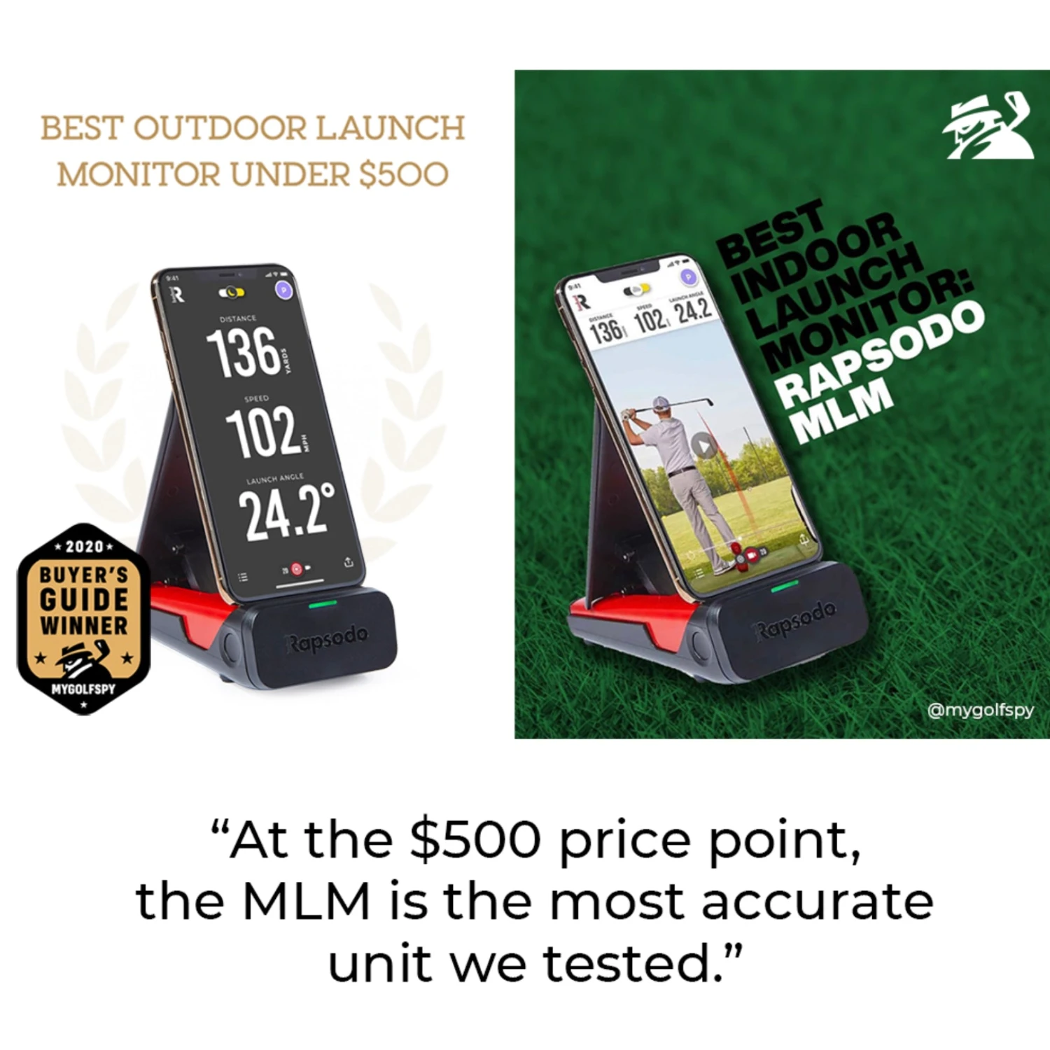 Rapsodo Mobile Indoor/Outdoor Portable Golf Launch Monitor - Image 4