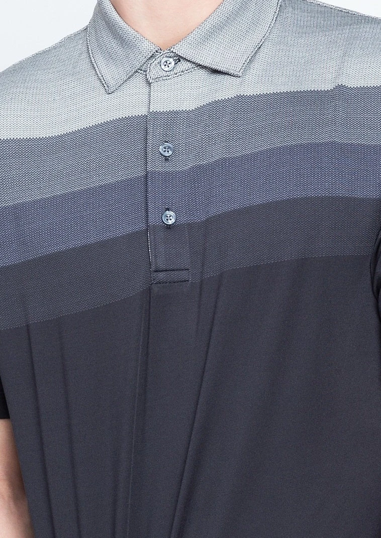 Callaway Jack Nicklaus Black Label By Perry Ellis Engineered Jacquard Polo Shirts - Image 5