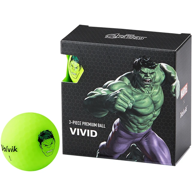 Volvik Marvel Character Golf Ball 4 Pack - Image 6