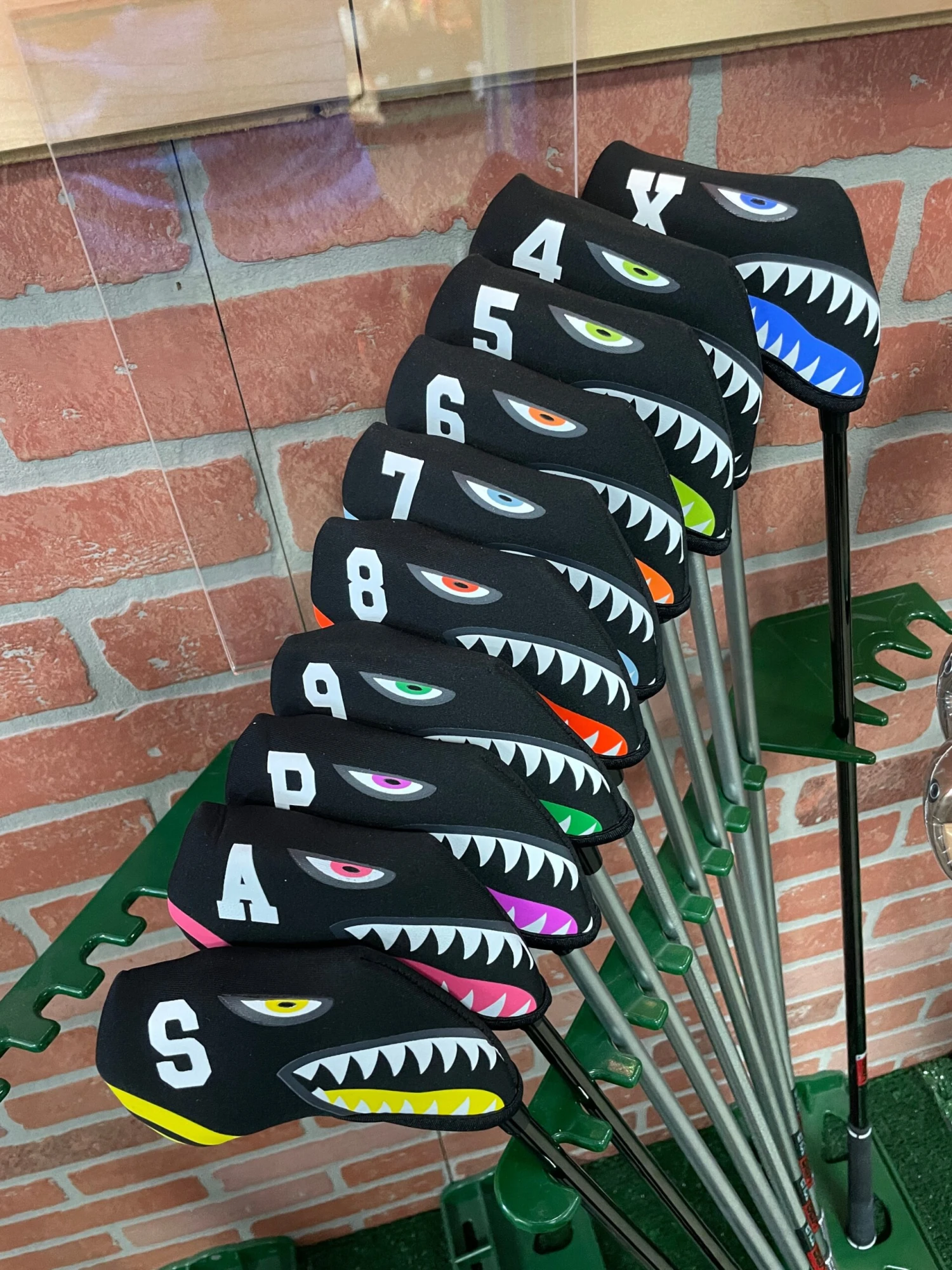 Shark Bite Neoprene Iron Head Covers Set - Image 4
