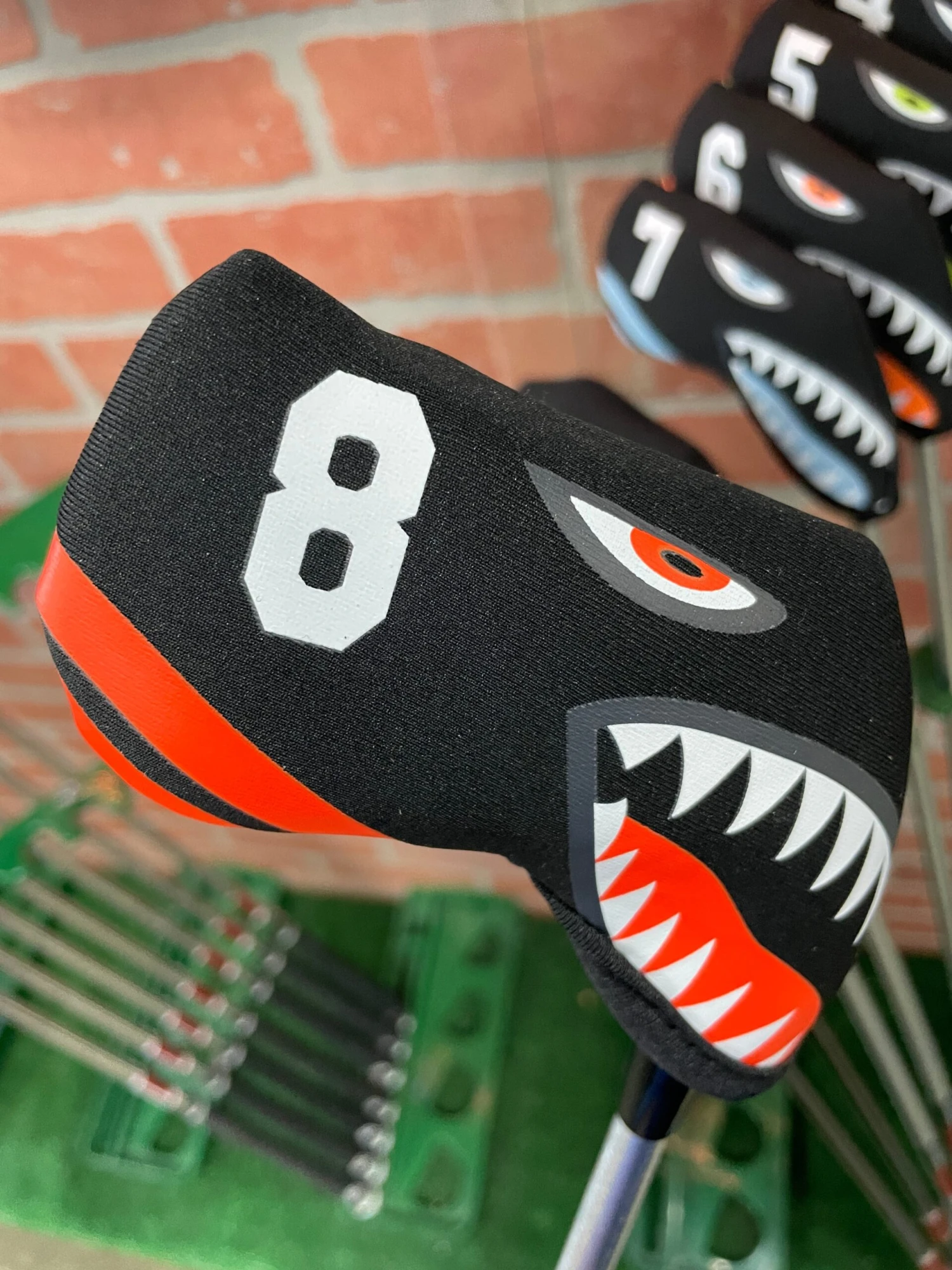 Shark Bite Neoprene Iron Head Covers Set - Image 9