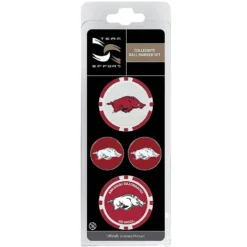 WinCraft Team Effort Collegiate Ball Marker Set