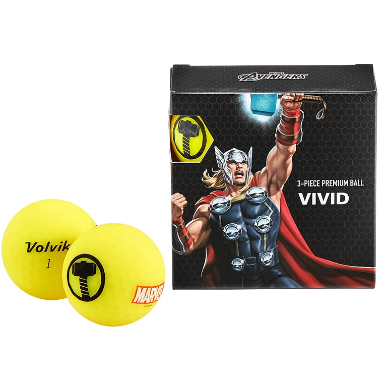 Volvik Marvel Character Golf Ball 4 Pack - Image 12